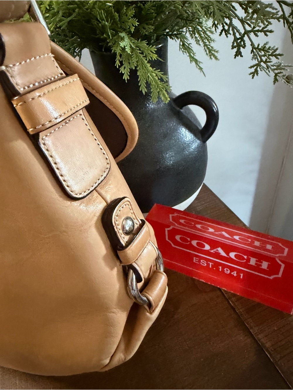 Coach Legacy Turnlock Flap Bag - Picture 6 of 16